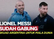 Argentina Siap Menghadapi Piala Dunia 2026 dengan Messi yang Sembuh