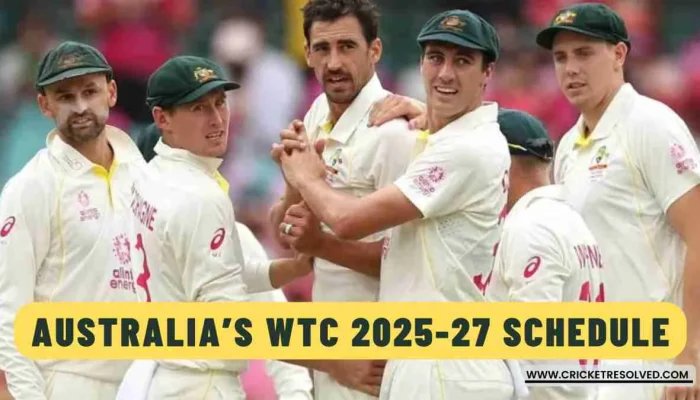 Australia Pimpin Klasemen WTC 2025-27, Sementara Aksi Big Freeze 12 Menghibur