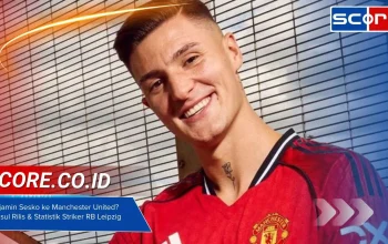 Benjamin Šeško dan Pencarian Striker Baru Manchester United