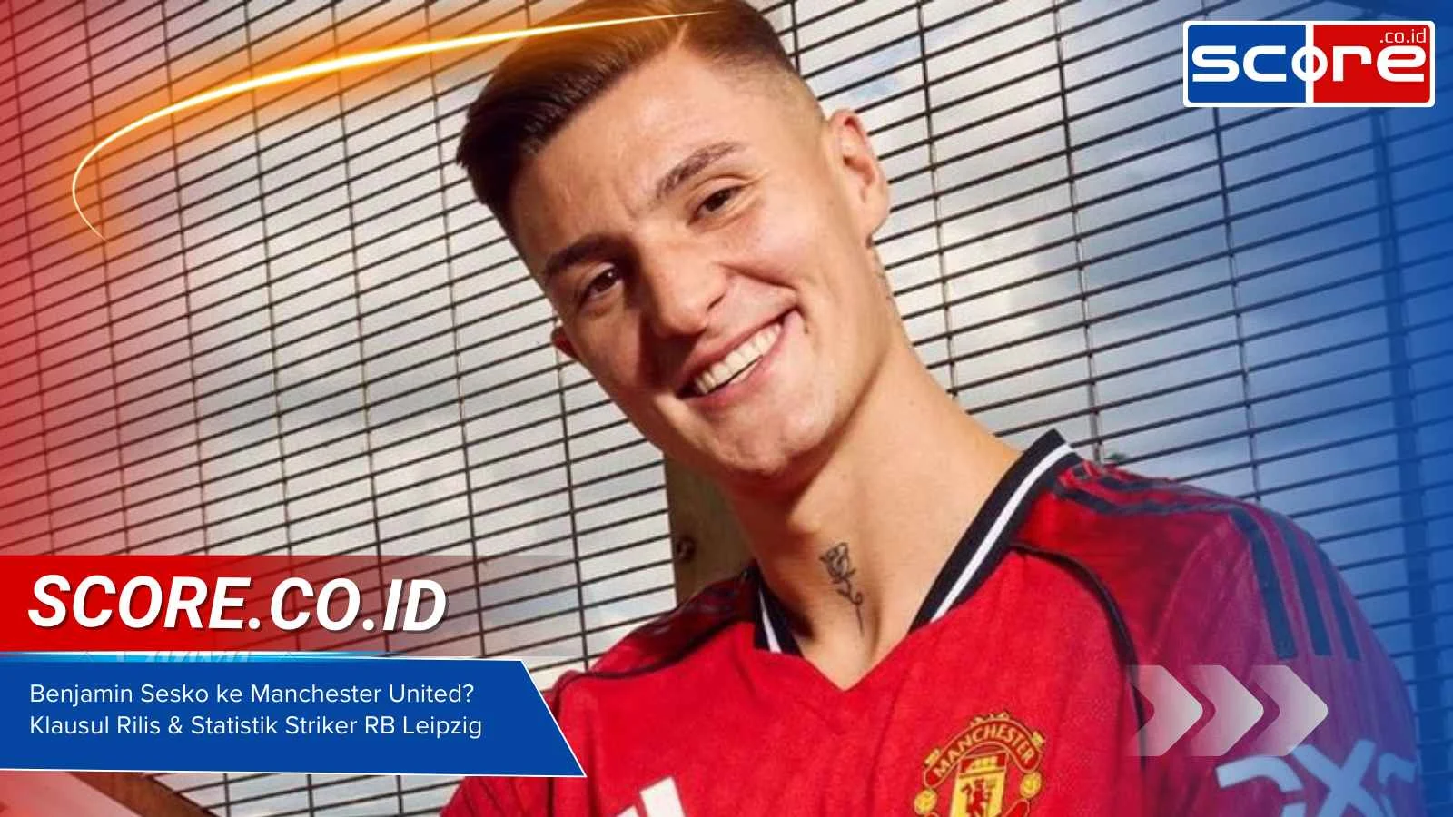 Benjamin Šeško dan Pencarian Striker Baru Manchester United