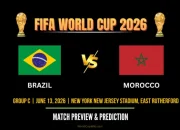 Brazil vs Morocco: Pertarungan Sengit di Piala Dunia 2026
