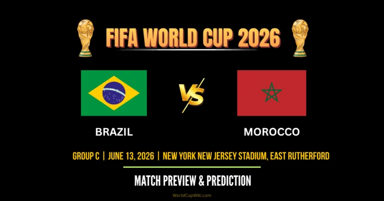 Brazil vs Morocco: Pertarungan Sengit di Piala Dunia 2026