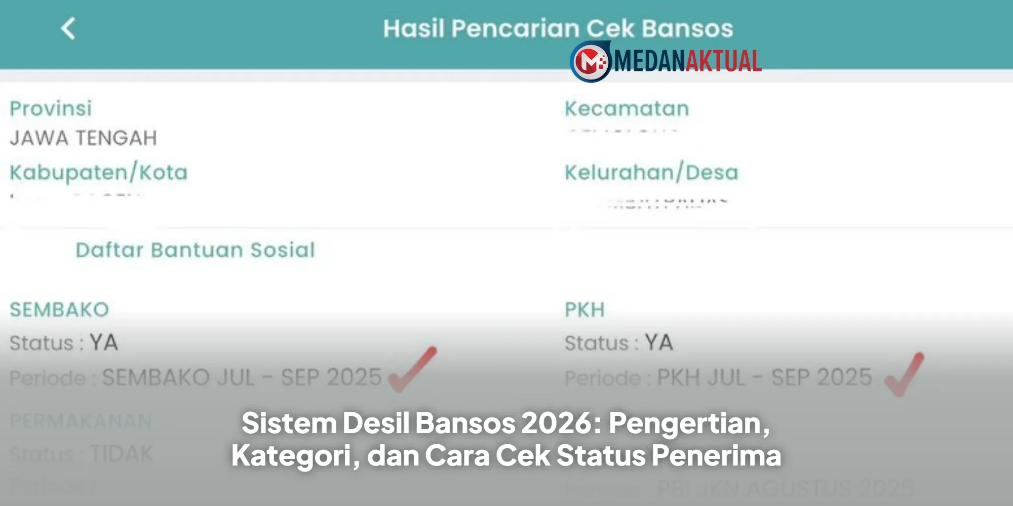 Cara Cek Desil Bansos dan Mengubah Statusnya untuk Dapatkan Bantuan Sosial