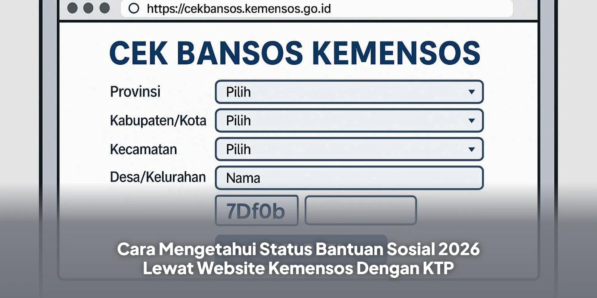 Cek Bansos Kemensos: Cara Mudah Mengetahui Status Penerima Bantuan Sosial