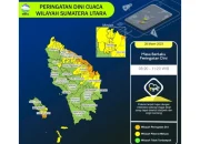 Cuaca Besok: Hujan Ringan hingga Sedang di Sebagian Wilayah Sumatra Utara