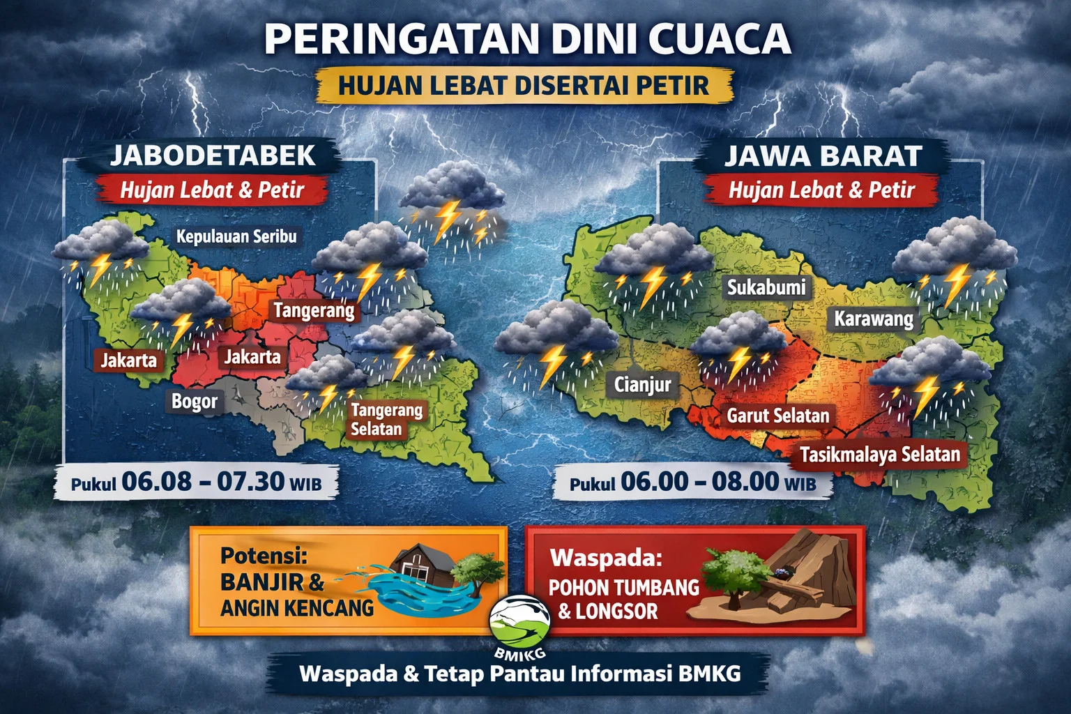 Cuaca Hari Ini: Prakiraan Terkini untuk Berbagai Wilayah di Indonesia