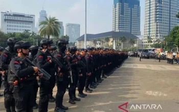 Demo Besar di Jakarta Hari Ini, Ribuan Personel Gabungan Siaga
