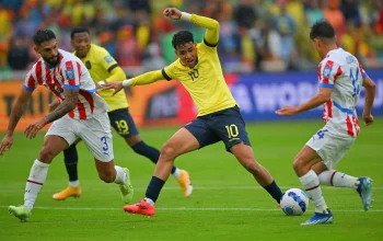 Ecuador Vs Curacao Berakhir Imbang, Kendry Páez Turut Bermain