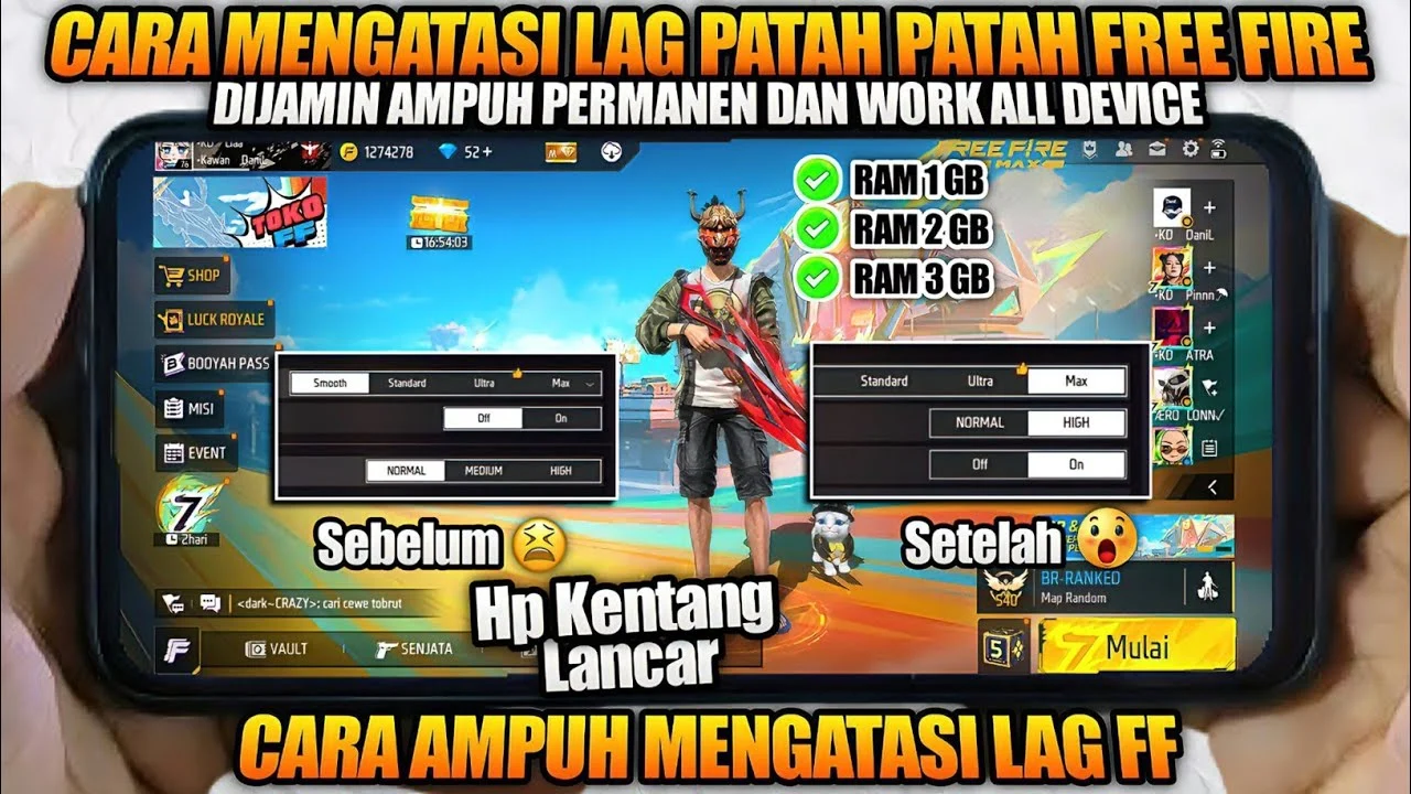 Free Fire MAX: Mengatasi Lag dan Meningkatkan FPS untuk Pengalaman Bermain yang Lebih Baik