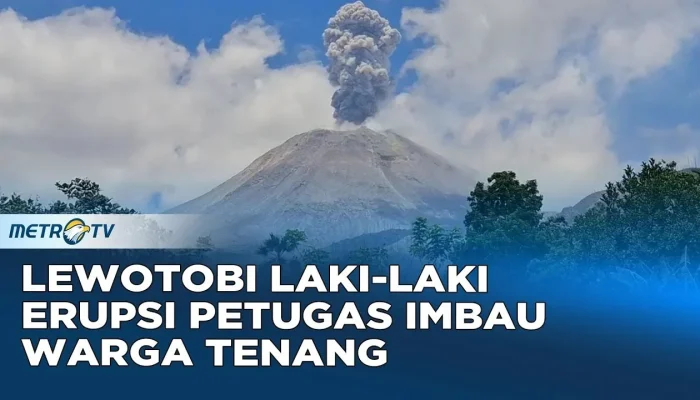 Gempa dan Erupsi Gunung Lewotobi Laki-Laki, Warga Diminta Waspada