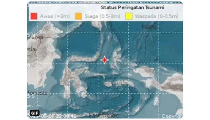 Gempa M 7,7 di Laut Sulawesi: BMKG Akhiri Peringatan Dini Tsunami, Warga Diminta Waspada