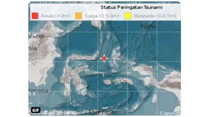 Gempa M 7,7 di Laut Sulawesi: BMKG Akhiri Peringatan Dini Tsunami, Warga Diminta Waspada