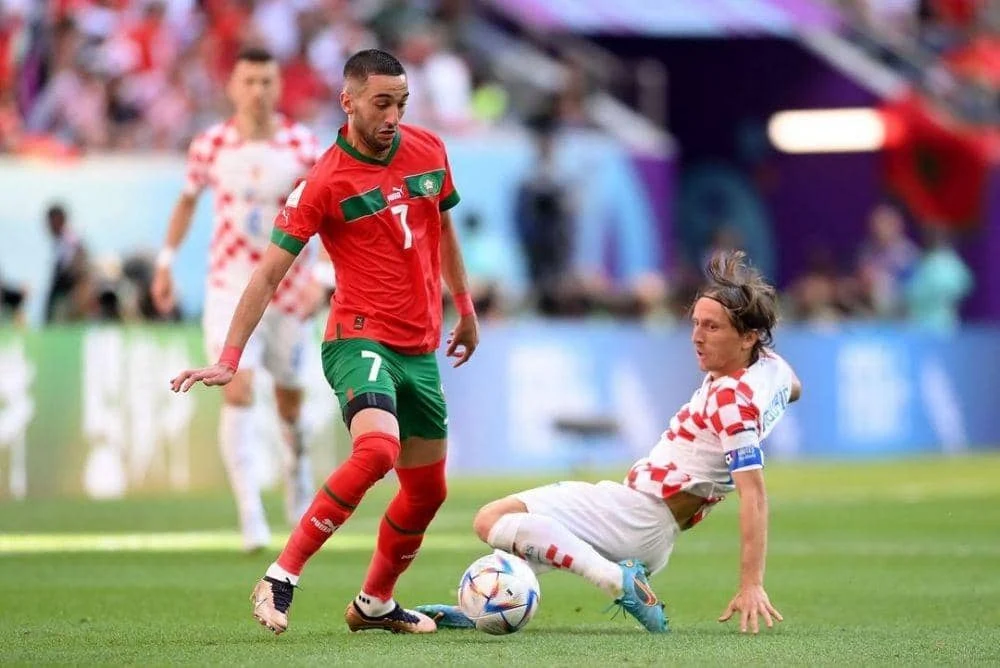 Hakim Ziyech Tidak Bermain di Pertandingan Brazil vs Maroko di Piala Dunia 2026
