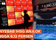 IHSG Anjlok 4,52% ke Level 5.342, Apa Penyebabnya?