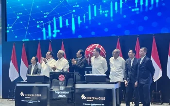 IHSG Anjlok, Saham PT Merdeka Gold Resources Tbk tetap Diborong Asing