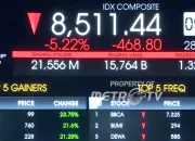 IHSG Hari Ini Anjlok, Apa yang Mendorong Penurunan Ini?