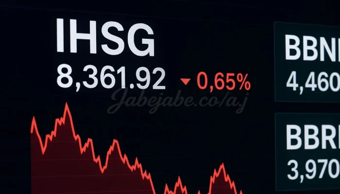 IHSG Melemah, Saham BBRI dan Bank Raksasa Lainnya Merah