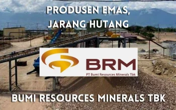 IHSG Turun 4,55%, Saham PT Bumi Resources Minerals Tbk (BRMS) Menyusut 24,55%
