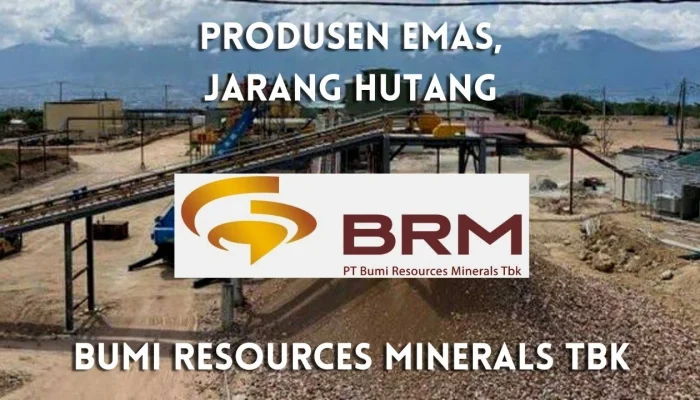 IHSG Turun 4,55%, Saham PT Bumi Resources Minerals Tbk (BRMS) Menyusut 24,55%