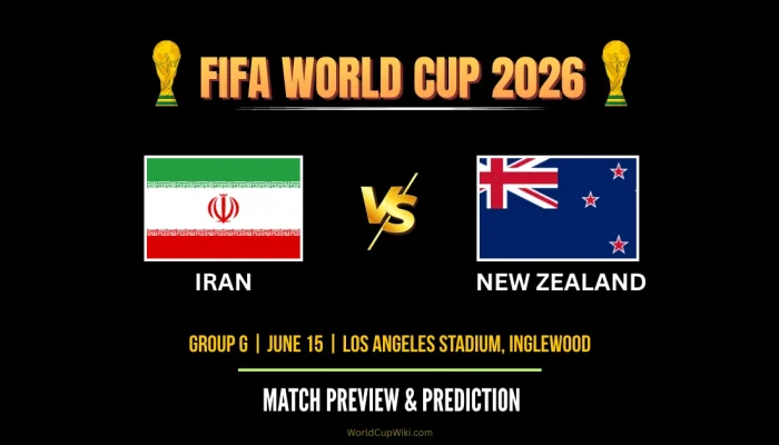 Iran FC Berhasil Menahan New Zealand di Piala Dunia 2026