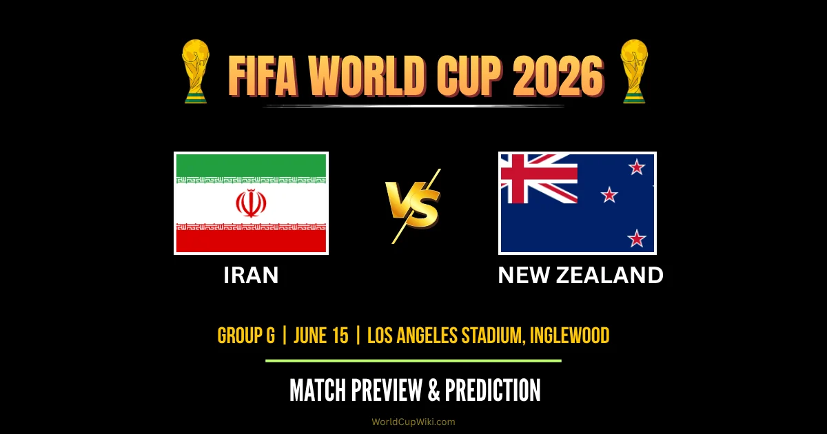 Iran FC Berhasil Menahan New Zealand di Piala Dunia 2026