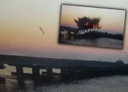 Jembatan Chonhar yang Menghubungkan Crimea dengan Kherson Rusia Hancur Setelah Serangan Drone Ukraina, Sementara itu Antam Tebar Dividen Rp 5 Triliun