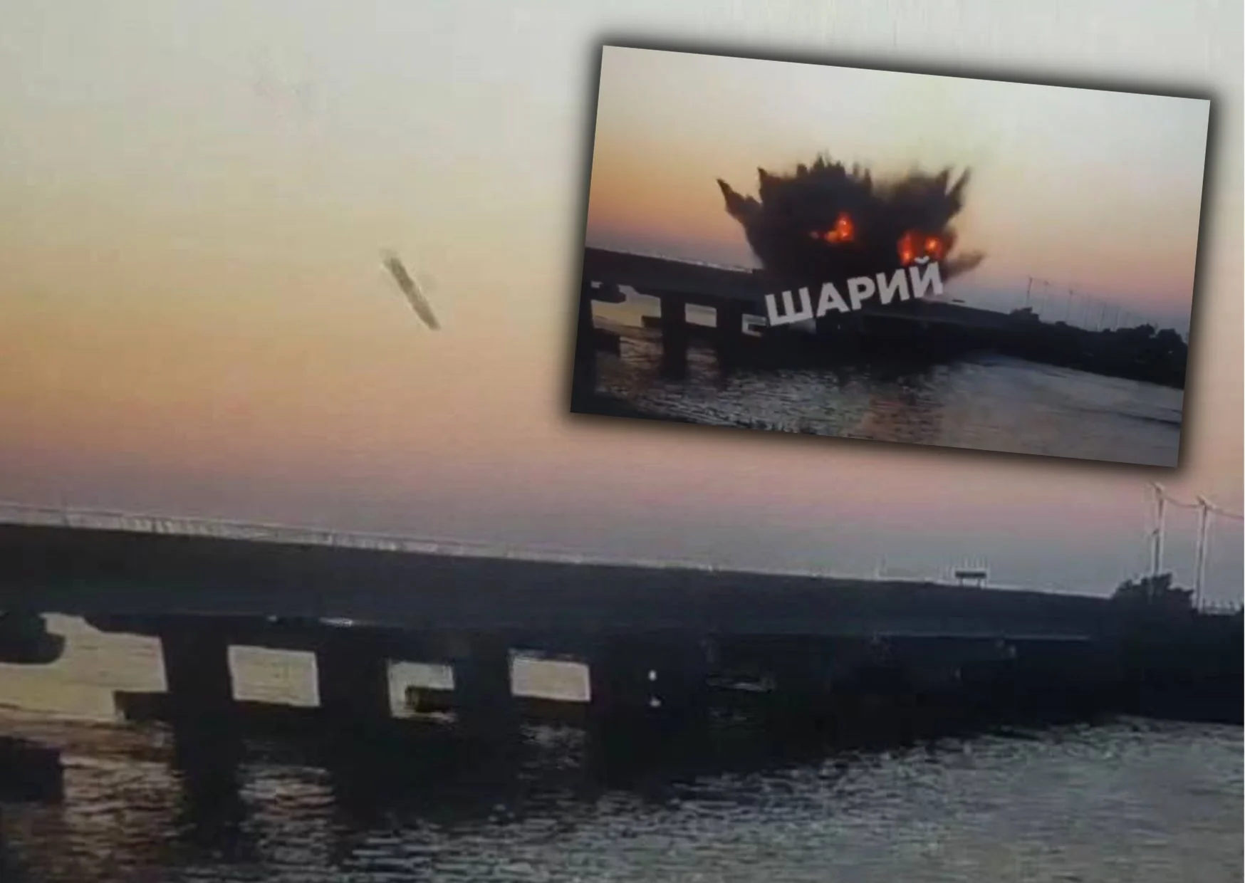Jembatan Chonhar yang Menghubungkan Crimea dengan Kherson Rusia Hancur Setelah Serangan Drone Ukraina, Sementara itu Antam Tebar Dividen Rp 5 Triliun