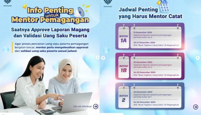 Kemnaker Luncurkan Program Magang Nasional Batch 4, Pendaftaran Dibuka Juli 2026