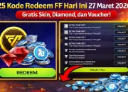 Kode Redeem FF Terbaru Juni 2026: Dapatkan Skin, Diamond, dan Hadiah Lainnya Secara Gratis
