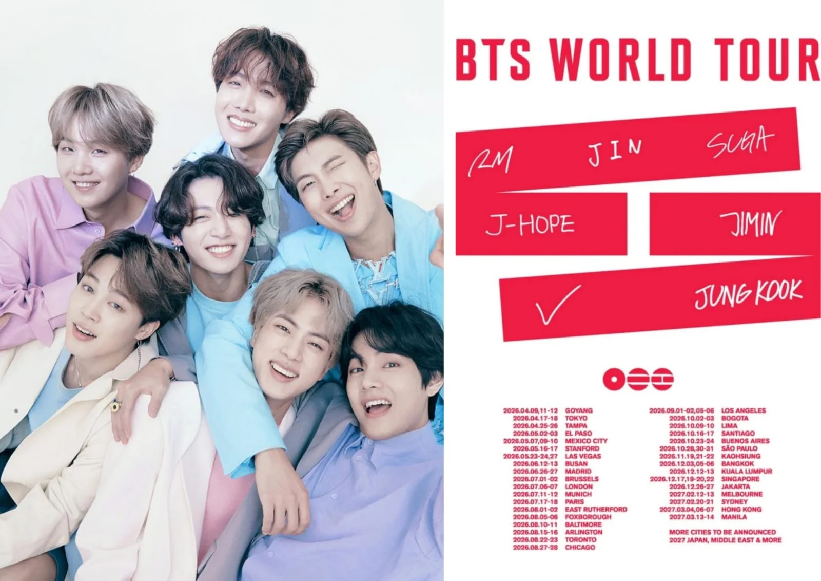 Konser BTS Jakarta 2026: Informasi Tiket dan Jadwal