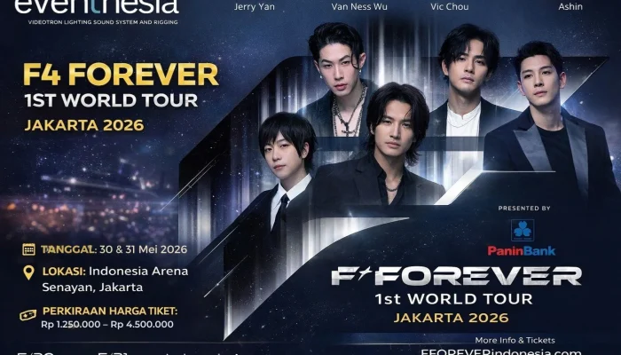 Konser F4 dan Berbagai Acara Menarik di Jakarta