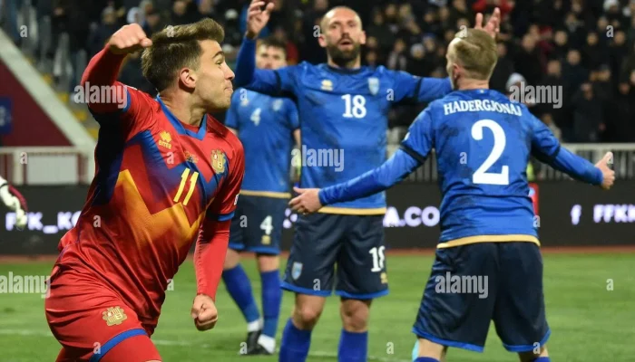 Kosovo Mengalahkan Andorra 3-0 dalam Pertandingan Persahabatan