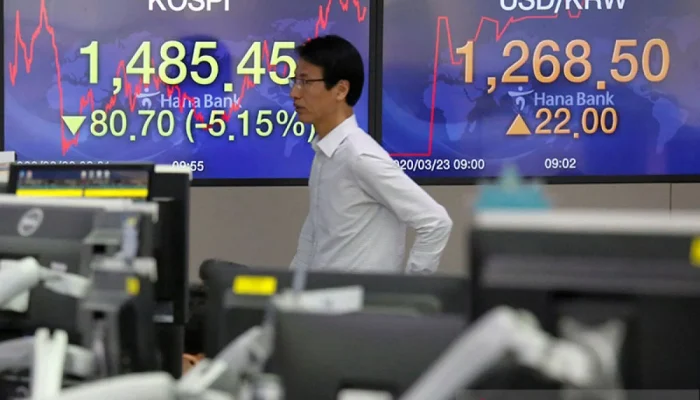 KOSPI Melakukan Rebound 8,2% Setelah Jatuh 8,3% di Hari Sebelumnya
