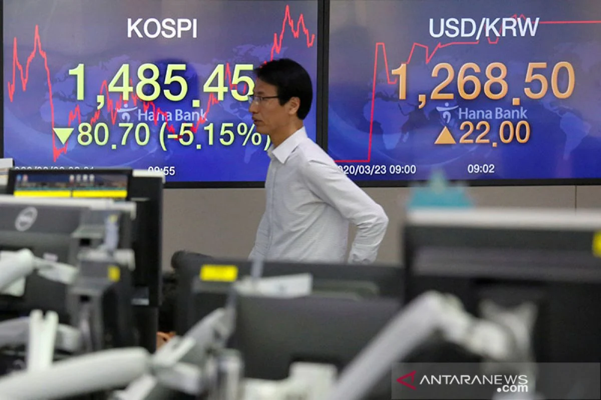 KOSPI Melakukan Rebound 8,2% Setelah Jatuh 8,3% di Hari Sebelumnya