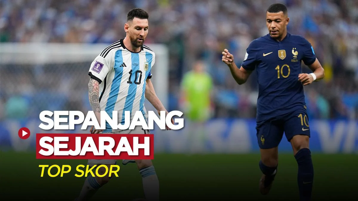 Kylian Mbappé dan Lionel Messi Bersaing untuk Gelar Pencetak Gol Terbanyak di Piala Dunia 2026