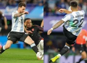 Lautaro Martínez dan Lionel Messi Bawa Argentina ke Puncak Kemenangan