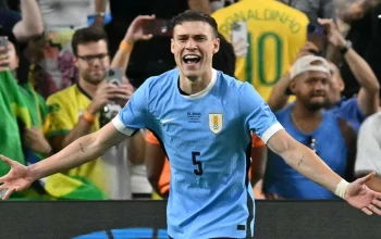 Manuel Ugarte Tampil Kurang Mumpuni, Uruguay Terjebak Imbang 1-1 dengan Saudi Arabia