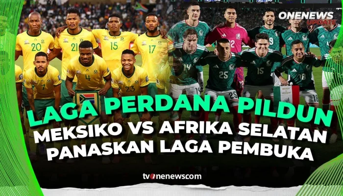 Meksiko Memenangkan Pertandingan Melawan Afrika Selatan di Piala Dunia 2026