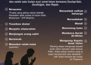 Mengenal Amalan dan Doa di Malam 1 Muharram, Sambut Tahun Baru Islam 1448 H