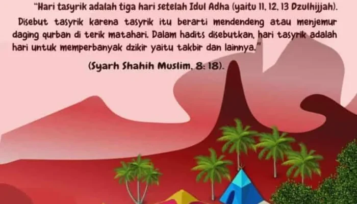 Mengenal Hari Tasyrik dan Maknanya dalam Islam