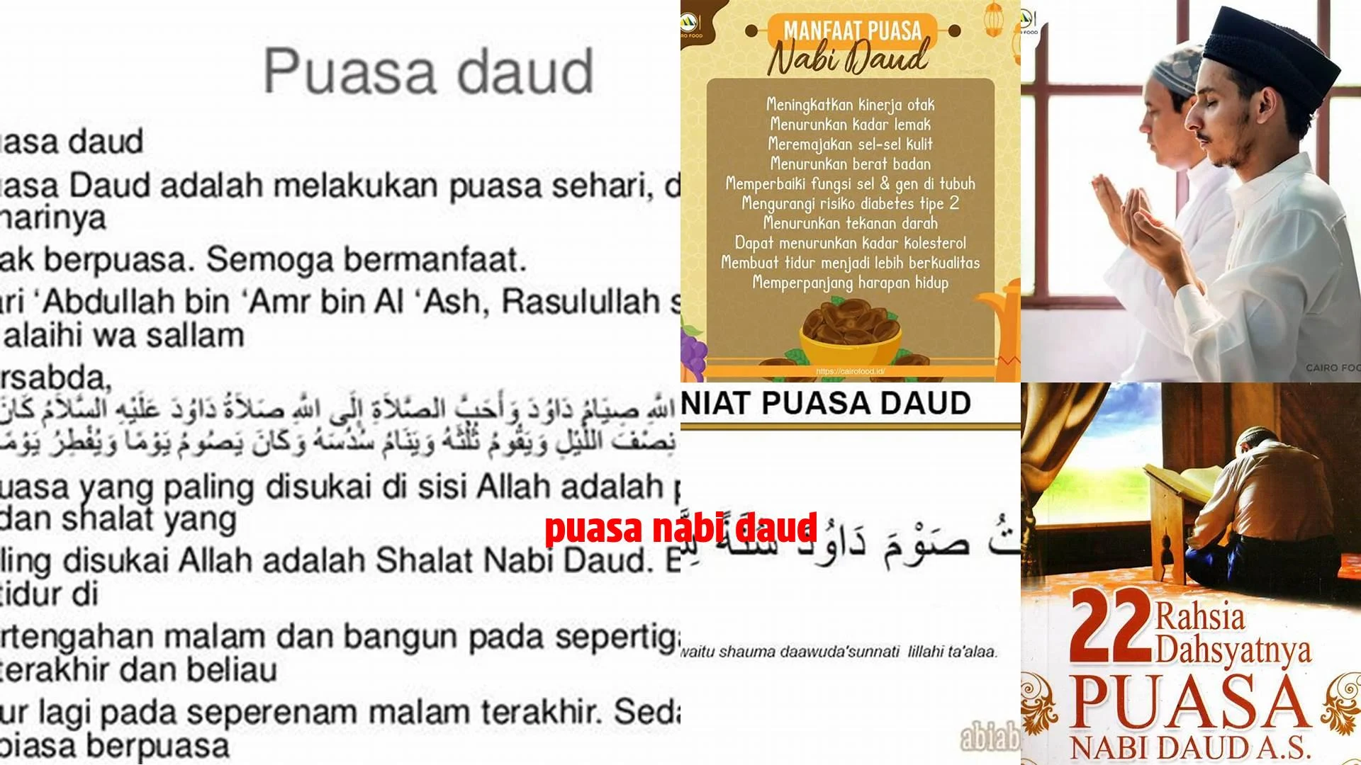 Mengenal Niat Puasa Daud dan Keutamaannya dalam Islam