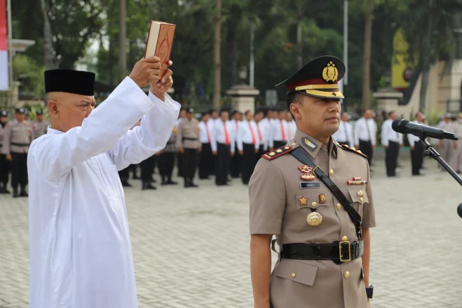 Pelantikan Hari Ini: AKBP Indra Dilantik Jadi Kapolresta Pangkalpinang, Serta Pelantikan Lainnya