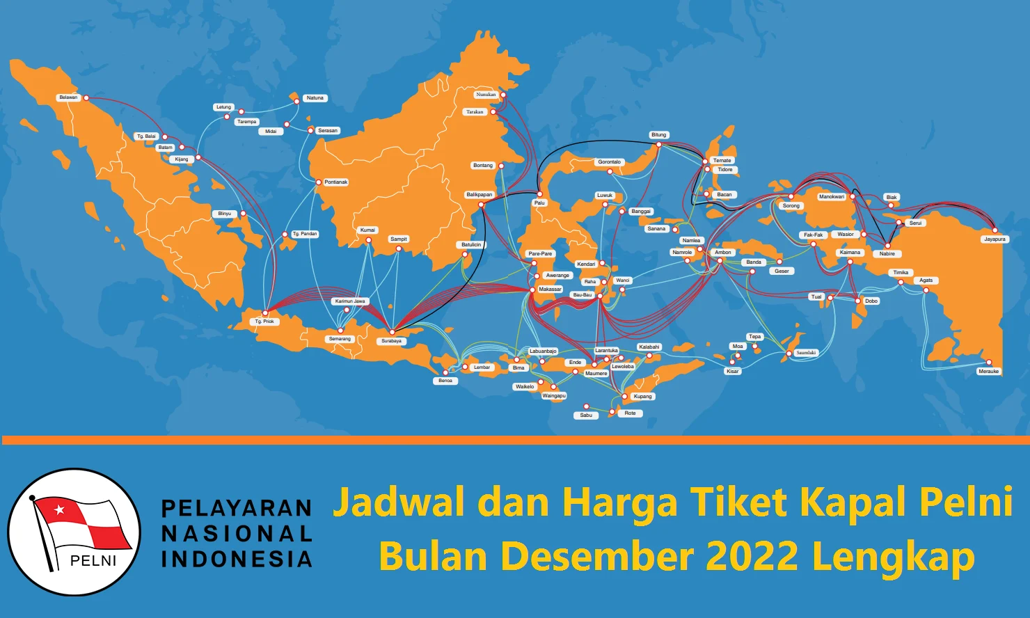 Pelni Siap Menghubungkan Penjuru Nusantara, Cek Jadwal dan Harga Tiket Terbaru