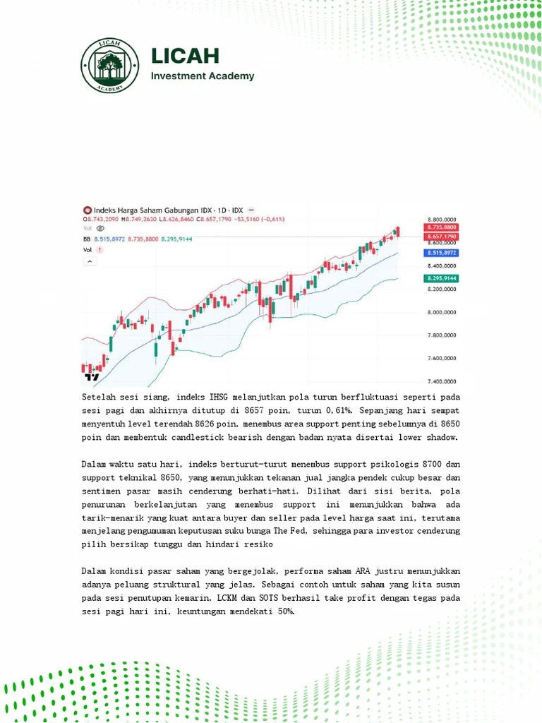 Peluang IHSG Sentuh 14.000 di Era RNIR?
