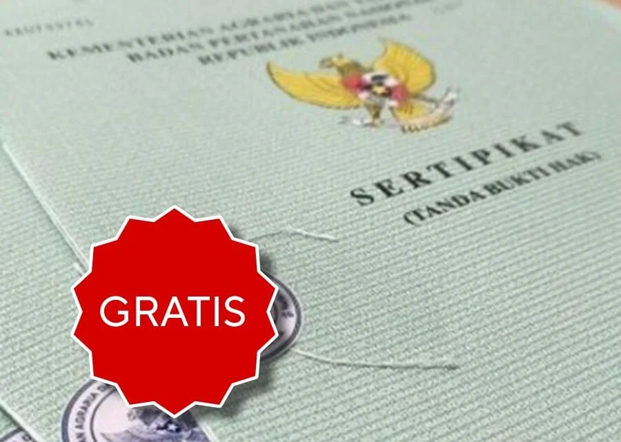 Pemerintah Perketat Kriteria Penerima Sertifikat Tanah Gratis Bagi Masyarakat Berpenghasilan Rendah