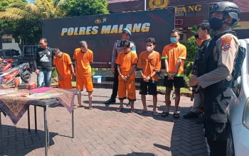 Pencurian Marak, Polisi Tangkap Pelaku di Berbagai Daerah