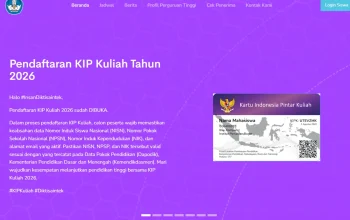 Pendaftaran KIP Kuliah 2026 dan Beasiswa Lainnya: Syarat, Cara Daftar, dan Tips