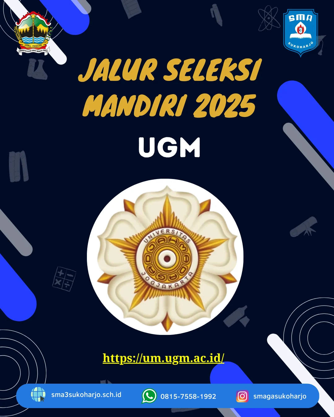 Pengumuman Hasil Seleksi Jalur Mandiri UGM 2026: 4.480 Peserta Lolos!
