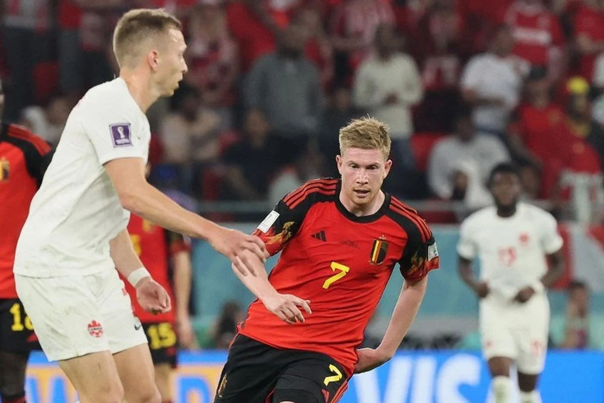 Pertandingan Belgia Melawan Iran Berakhir Imbang, Kevin De Bruyne Dikritik