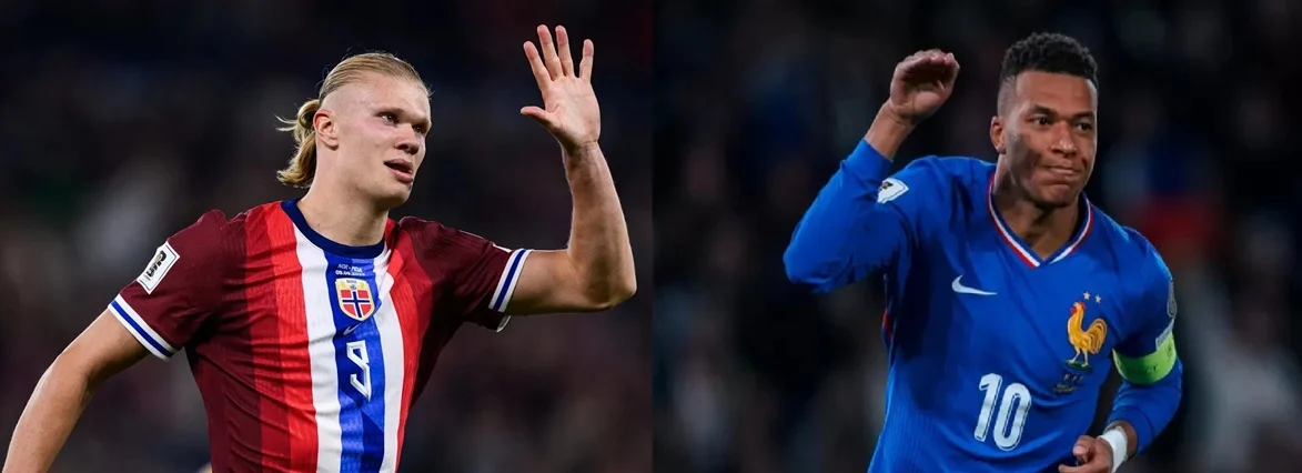 Pertandingan Piala Dunia 2026: Haaland dan Mbappe Bersaing, Norwegia dan Prancis Menang
